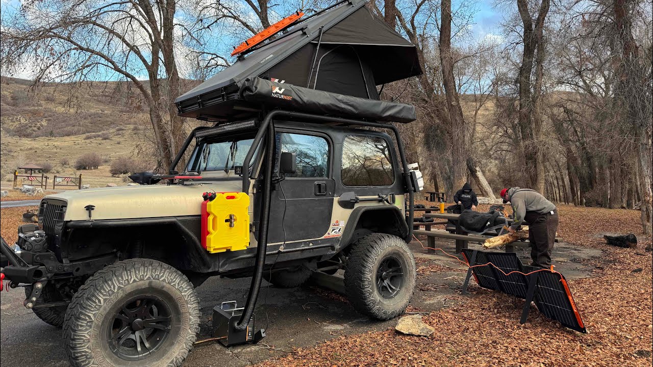 1992 Jeep YJ overland build walk through