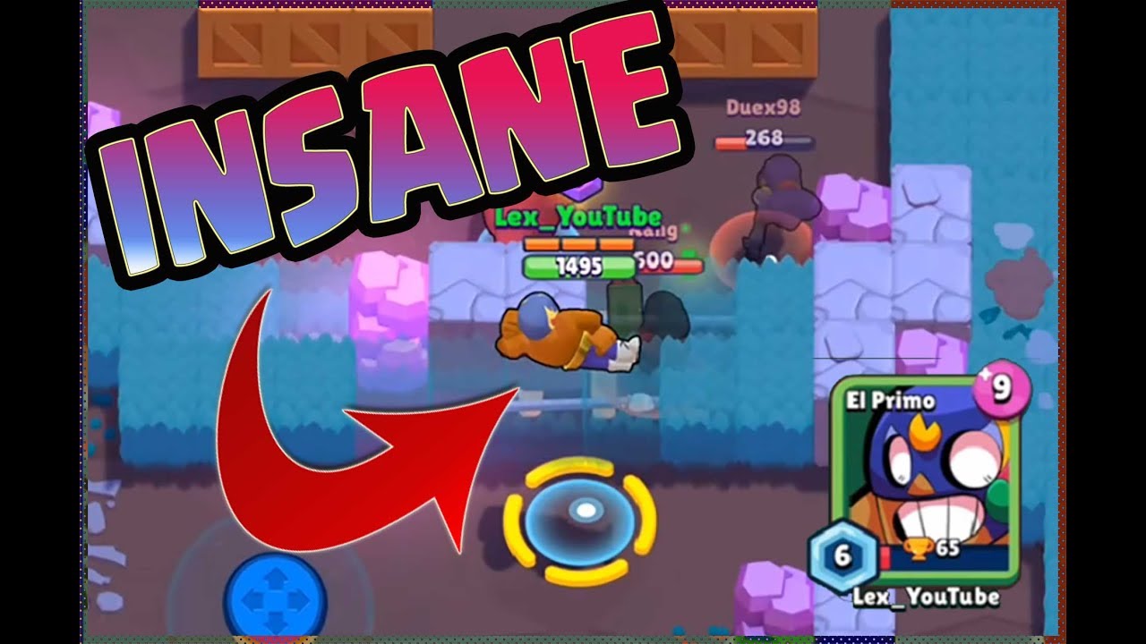 Brawl Stars | EL PRIMO high level | Smash and grab