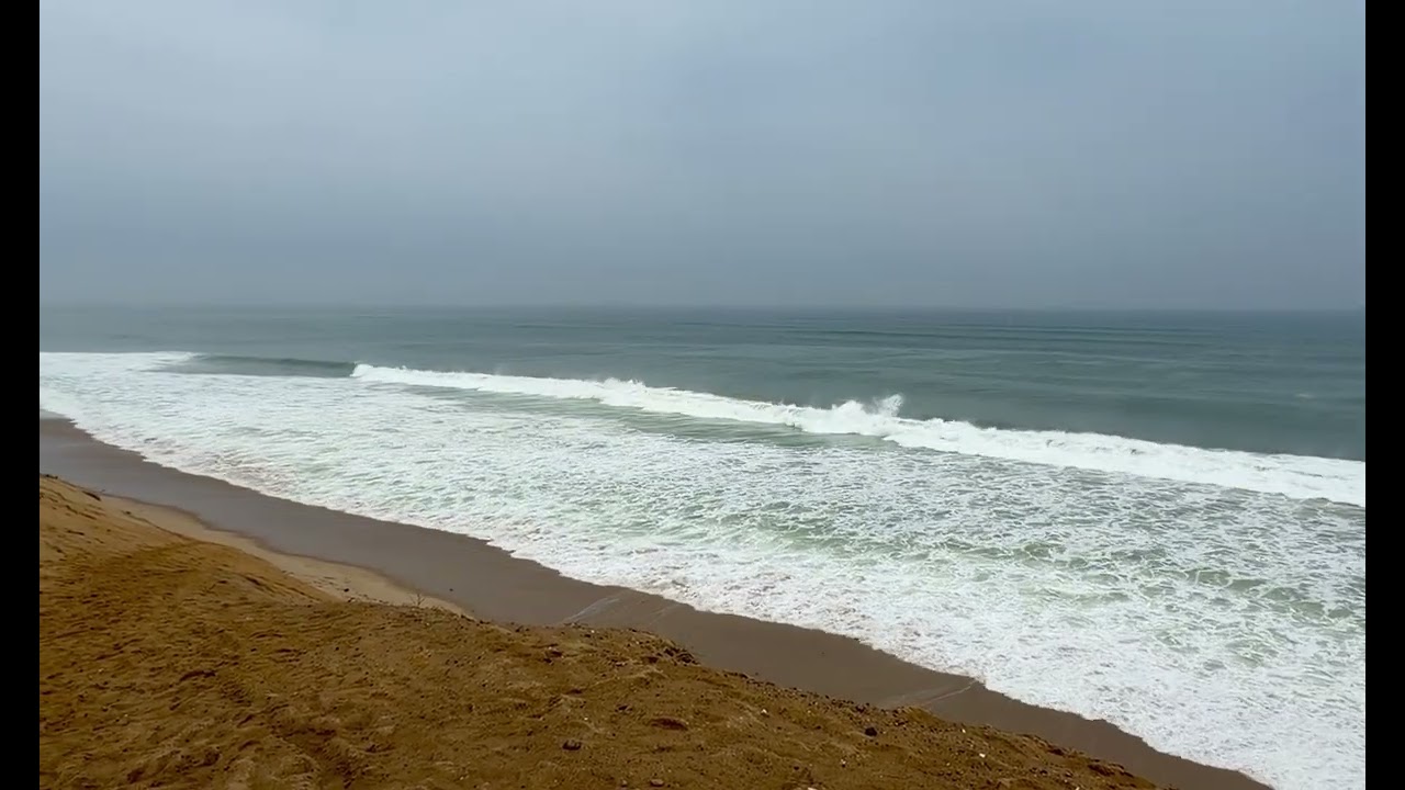 Huge surf at White Crest, Outer Cape Cod, February 18