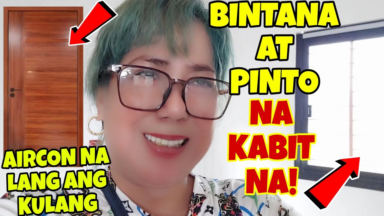 BINTANA AT PINTO NAKABIT NA SA ATING DREAM HOUSE