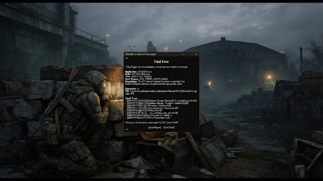 STALKER 2 &mdash; Fix Constant Crashing After Update 2.0 on PC | Crash Every Few Minutes