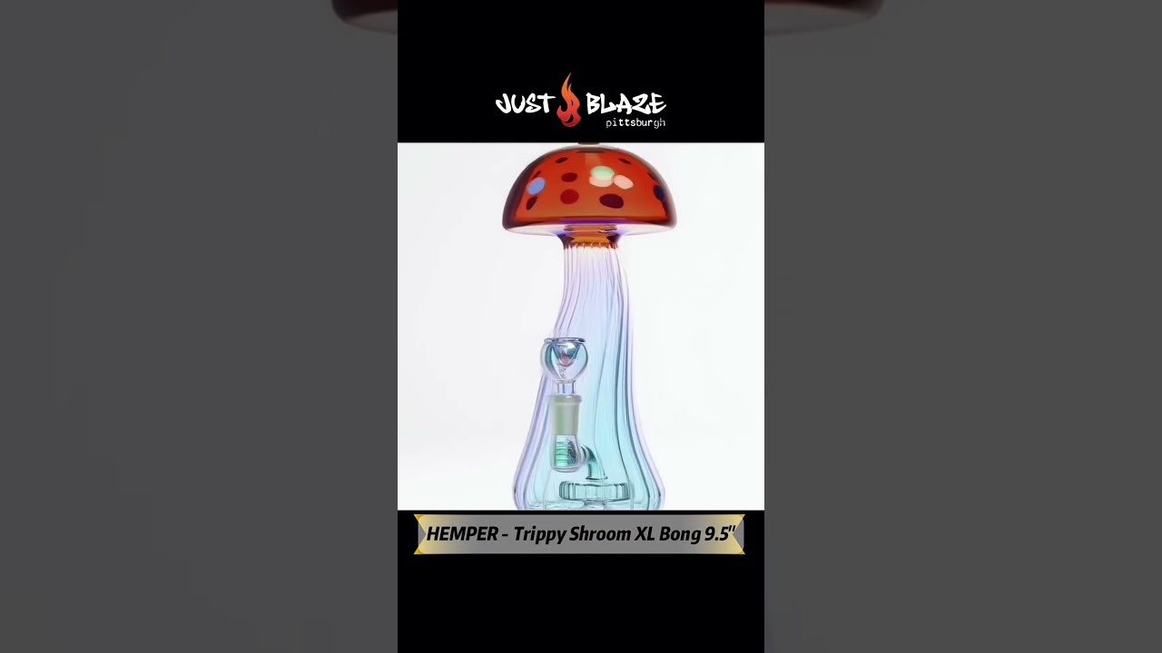HEMPER - Trippy Shroom XL Bong 9.5