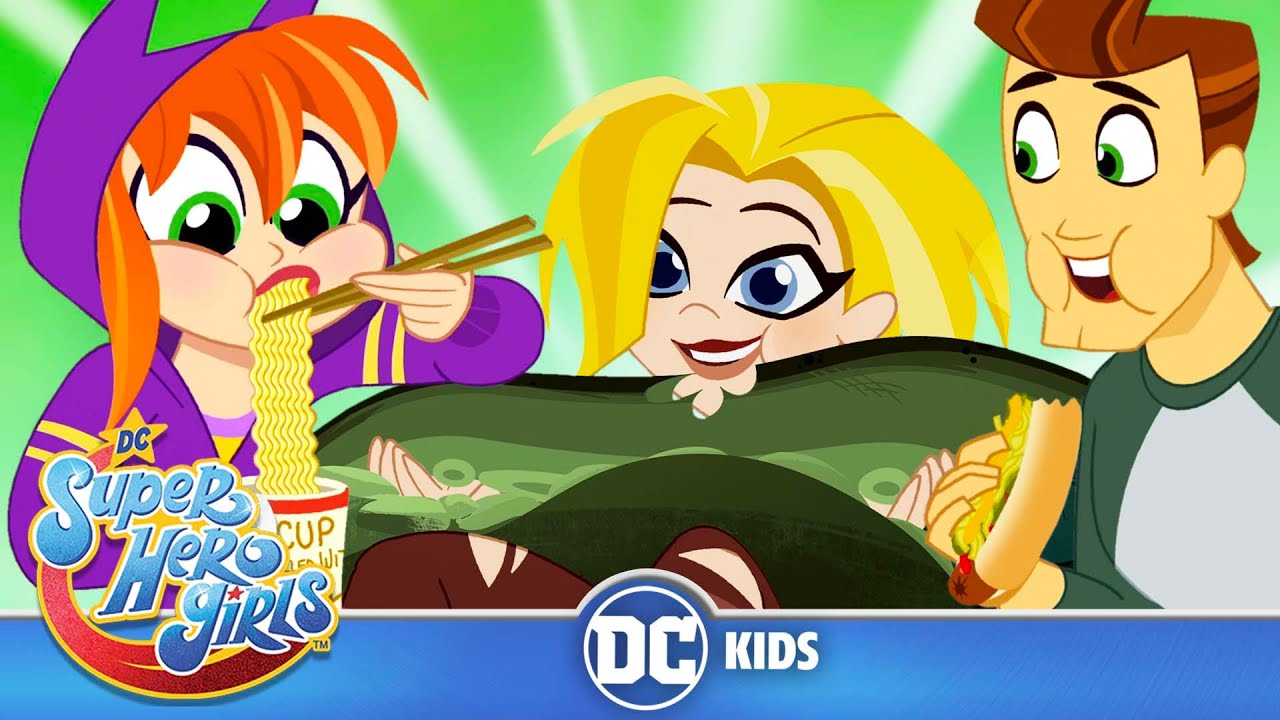 DC Super Hero Girls em Português | Atacar o Lanche! | DC Kids