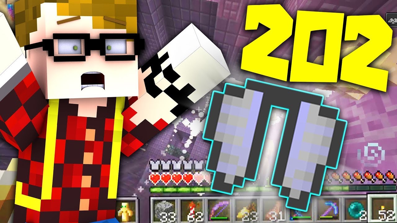 MINECRAFT: DOBBIAMO TROVARE UNA NUOVA ELYTRA!!  VIVO PER MIRACOLO!! #202