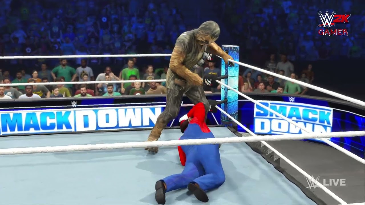 FULL MATCH - Chwebacca vs Super Mario - SmackDown #wwe