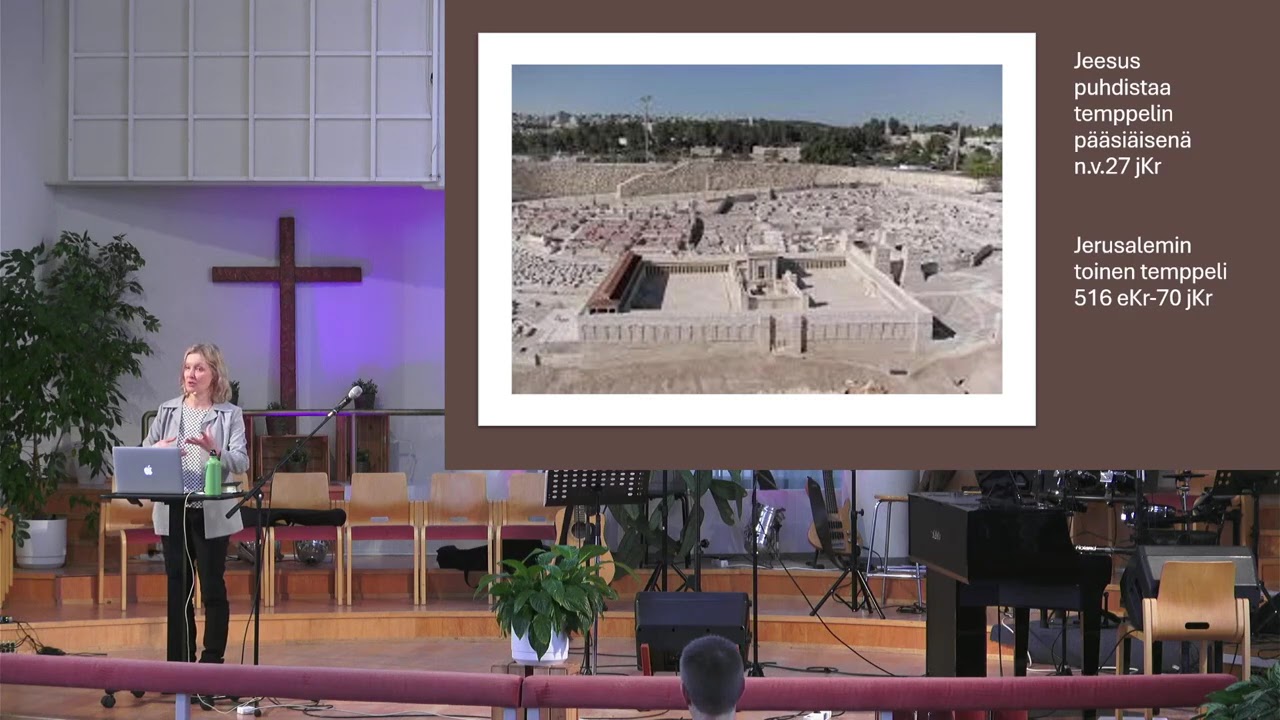 Jeesus puhdistaa tempelin Osa 1, Soile Mattila 22.2.2026