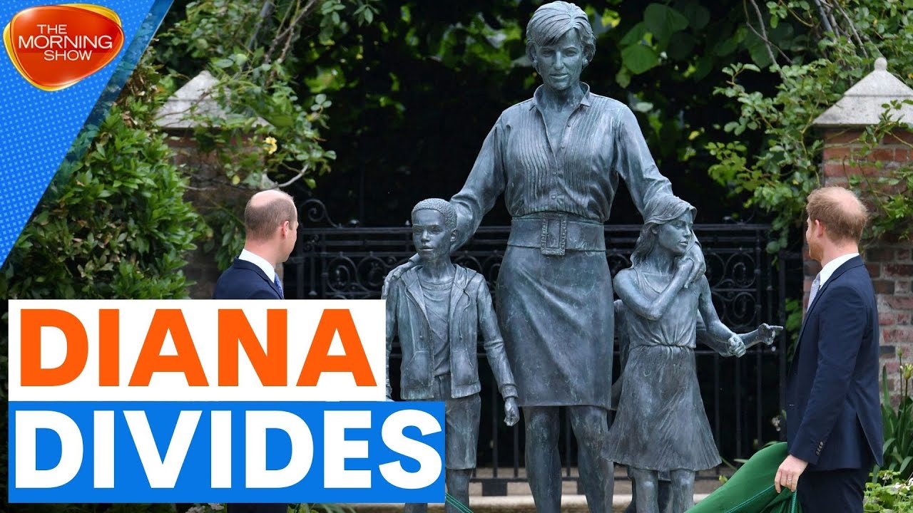 Princess Diana statue divides opinion, even though Prince Harry and William were united