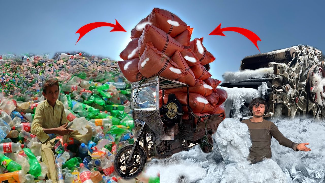 HOW TRASH IS TRANSFORMED INTO EXPENSIVE FABRIC