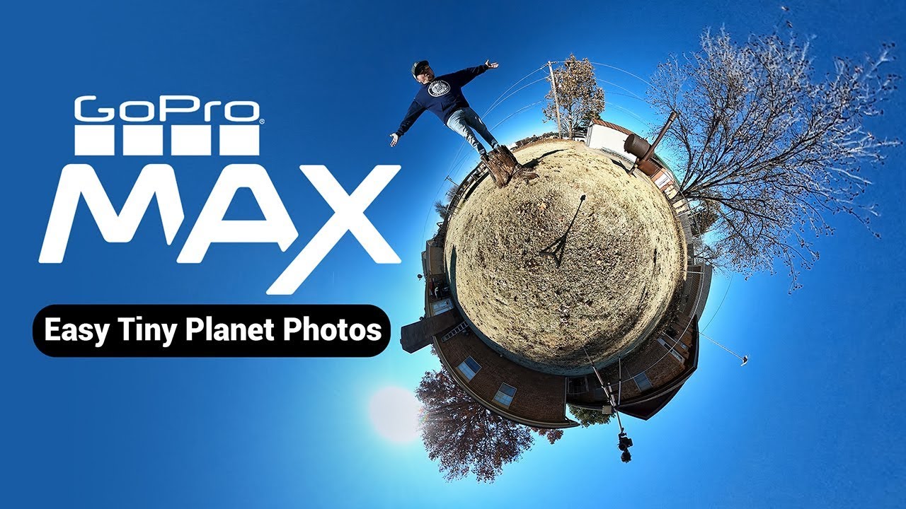 GoPro Max / How to Take EASY TINY PLANET Photos!
