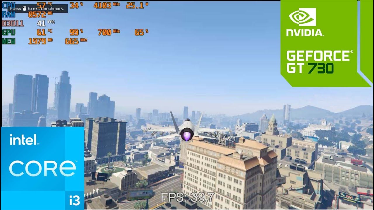 GT 730 2GB DDR3 GTA 5