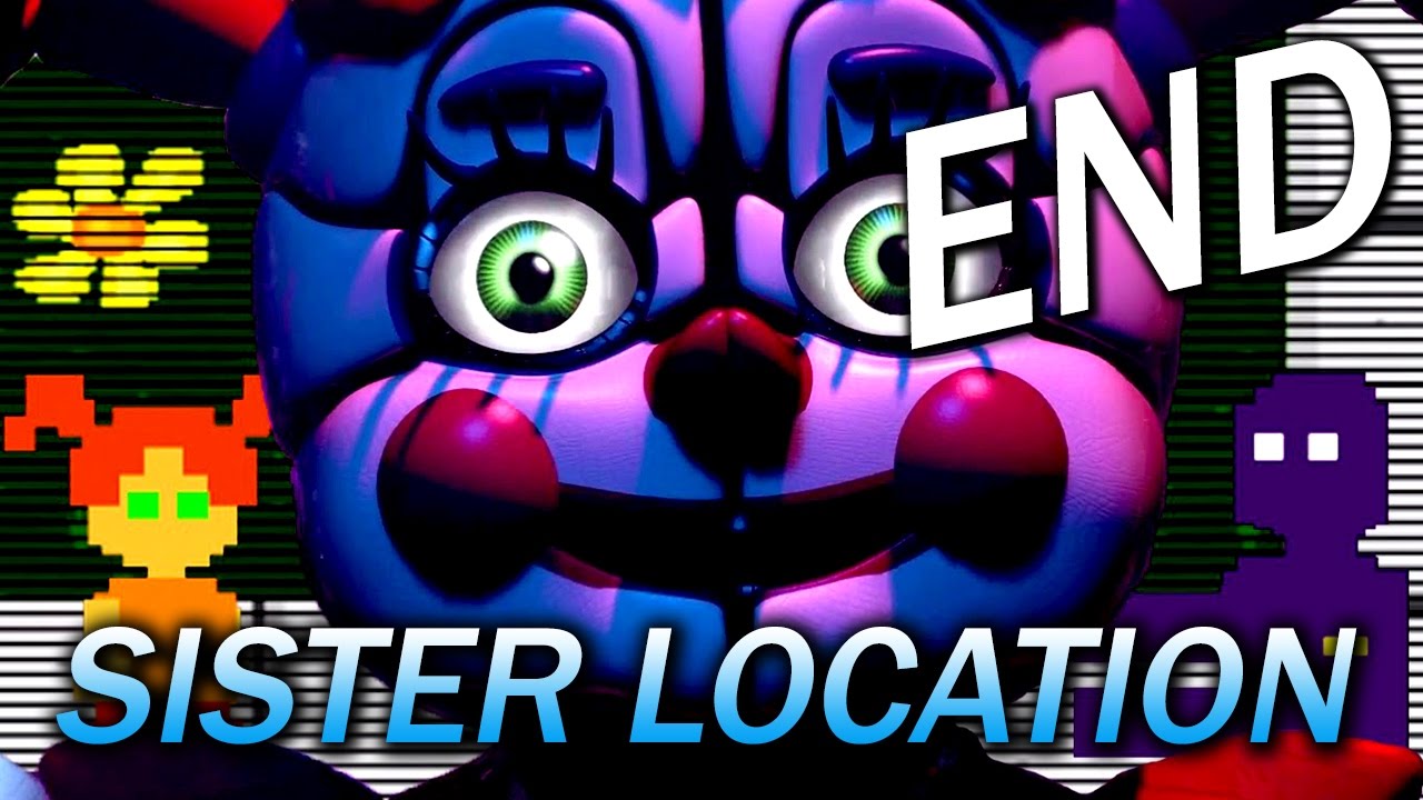 FNAF : Sister Location Last Part - 恐怖玩具妹妹獻身 [中文字幕]