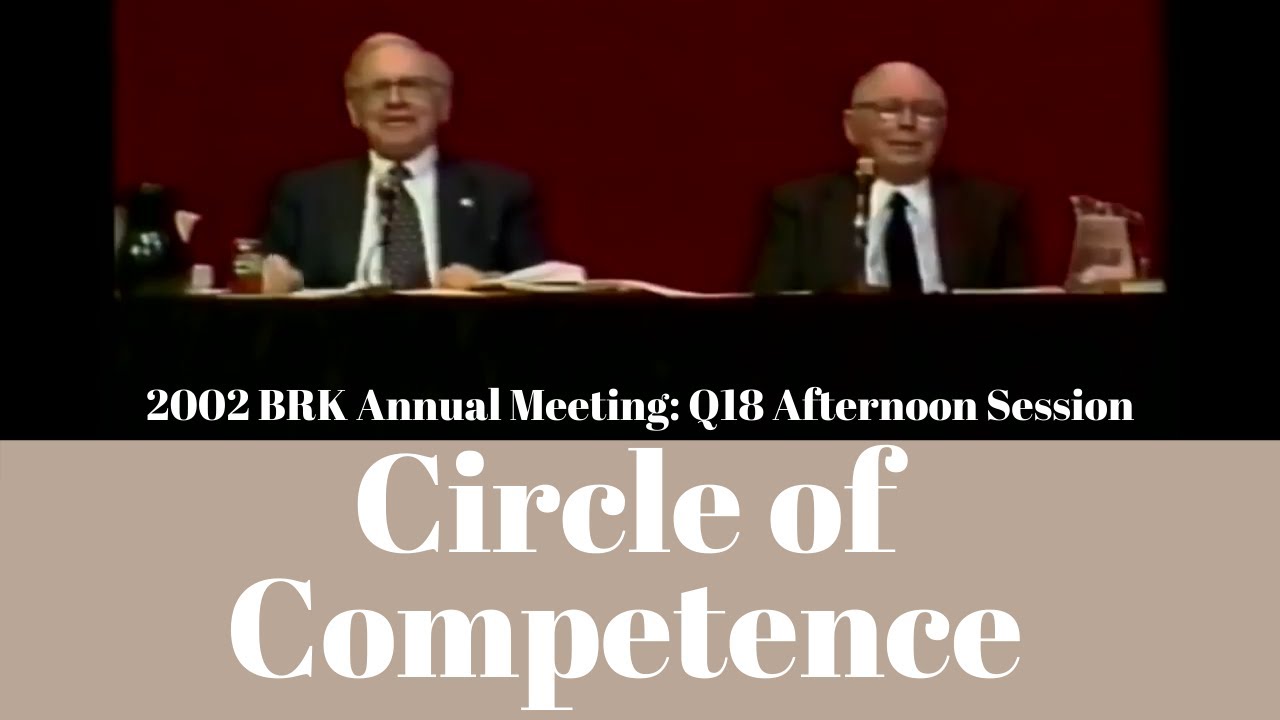 Warren Buffett: Here's How To Determine Your Circle of Competence (2002 Q18 pm)