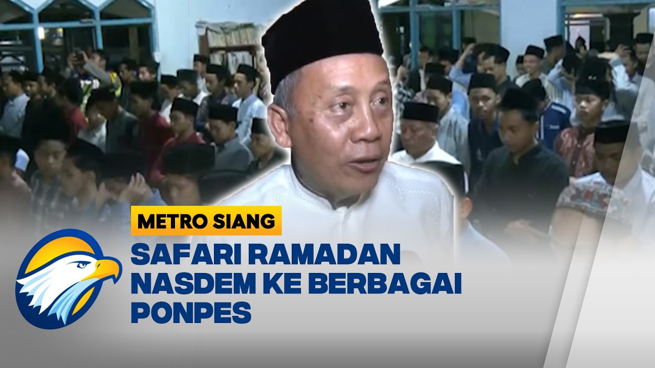 Safari Ramadan NasDem, Semangat Silaturahmi di Semarang dan Jepara    - [Metro Siang]