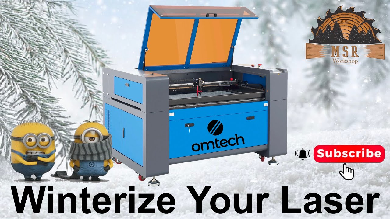 How to Winterize a CO2 Laser. Cold wether prep.