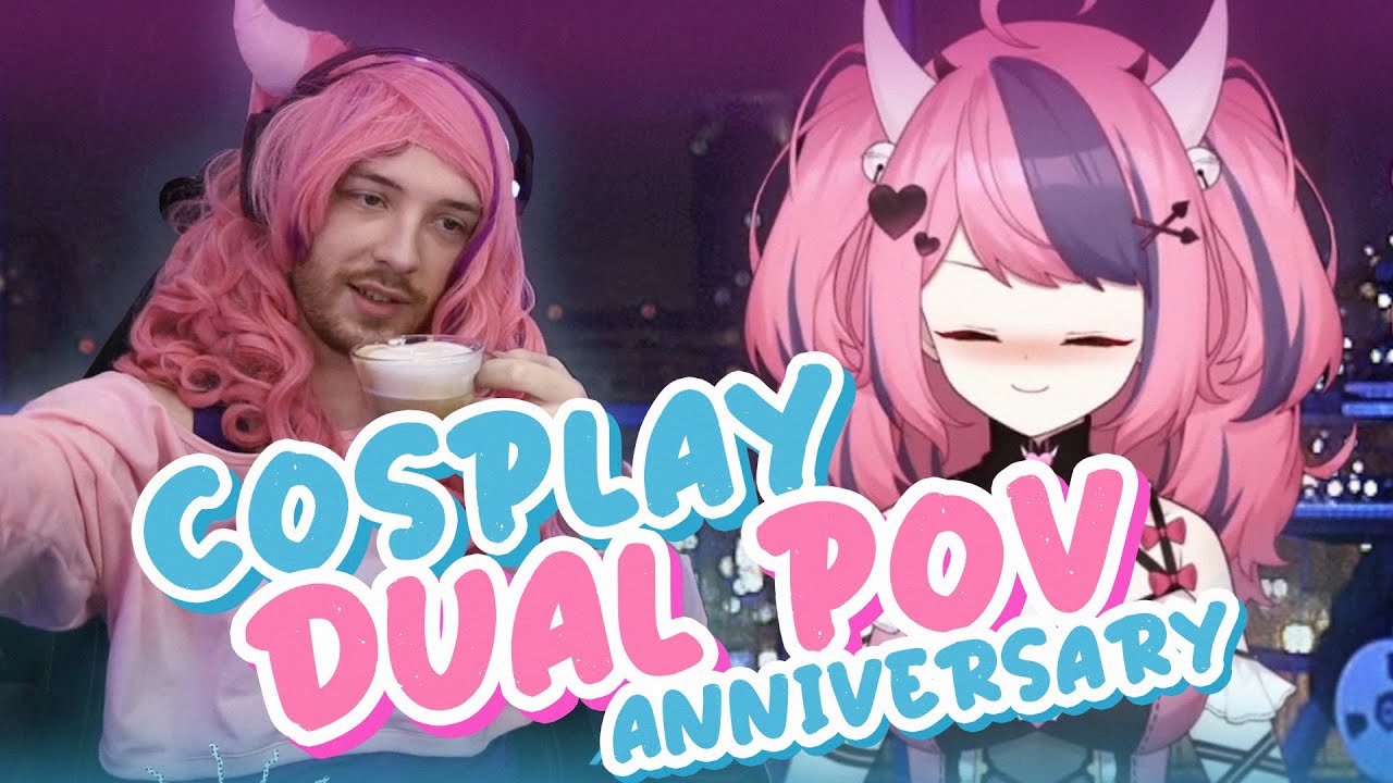Connor x Ironmouse - Ironmouse Cosplay / 4 Year Anniversary | Full Stream Dual POV [06/08/2021]