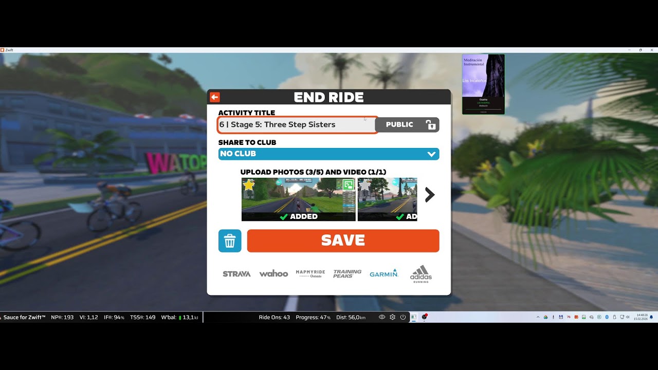 Zwift Games 2026 | Stage 5: Three Step Sisters