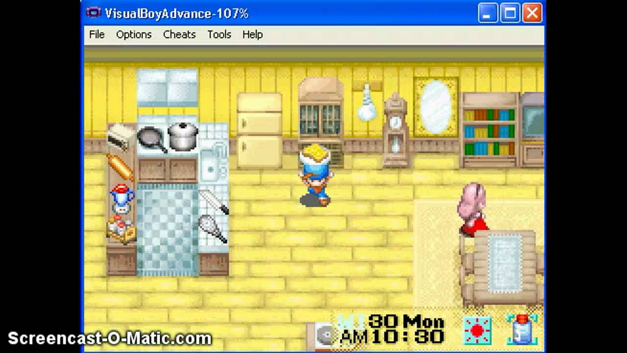 Harvest Moon FOMT 3 recipes