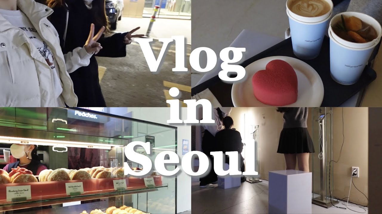 【韓国vlog】3年ぶり！！3泊4日の韓国旅行🇰🇷✈️ / Day1-2 / 聖水カフェ / SM事務所 / 漢南 / 新沙 / 弘大ショッピング