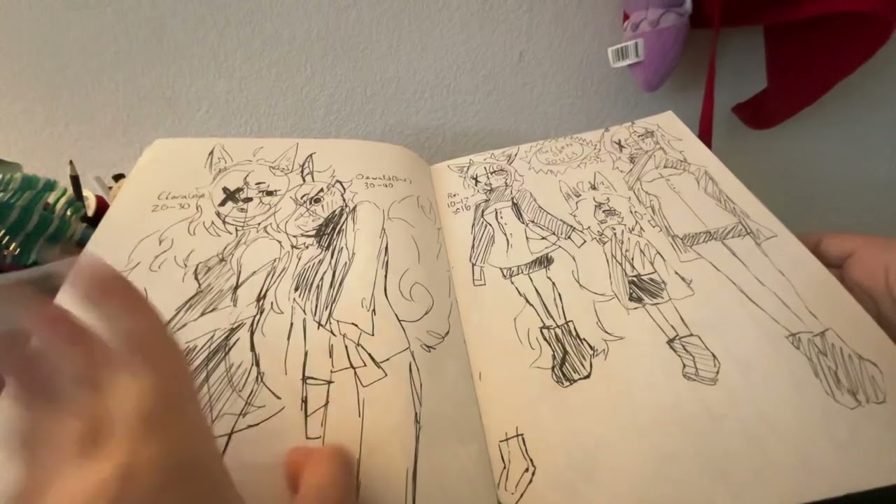 Sketchbook review (sketchbook 1/7)