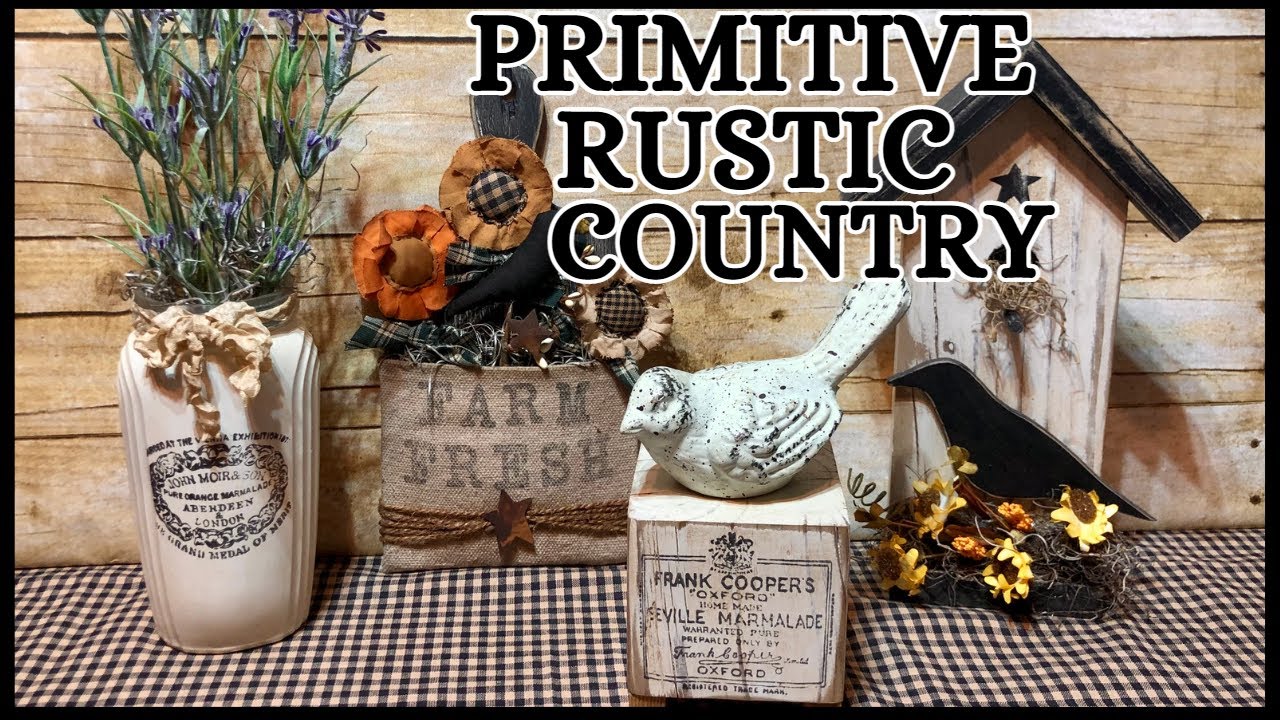 Primitive / Rustic / Country Craft DIY'S