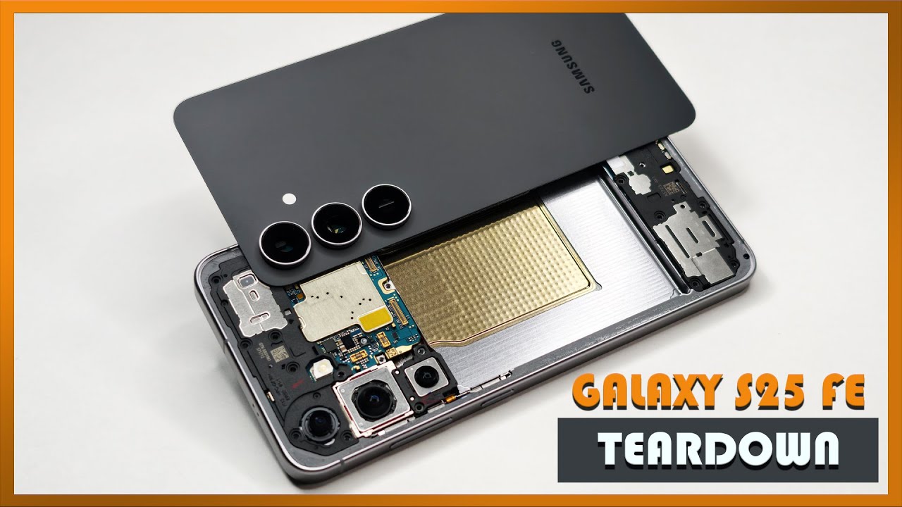 Samsung Galaxy S25 FE Teardown Disassembly Phone Repair Video Review