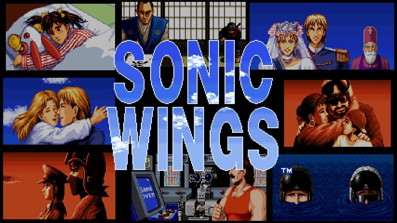SFC ソニックウィングス 全エンディング SNES Aero Fighters All Endings