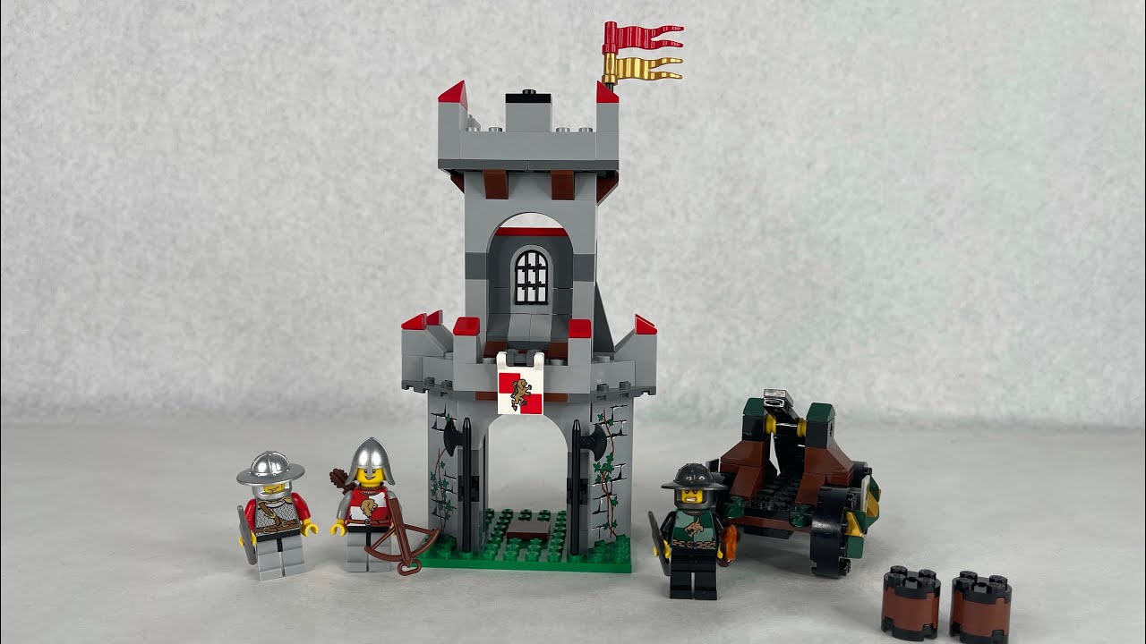 LEGO Kingdoms 7948 Outpost Attack from 2010 set review !!!!