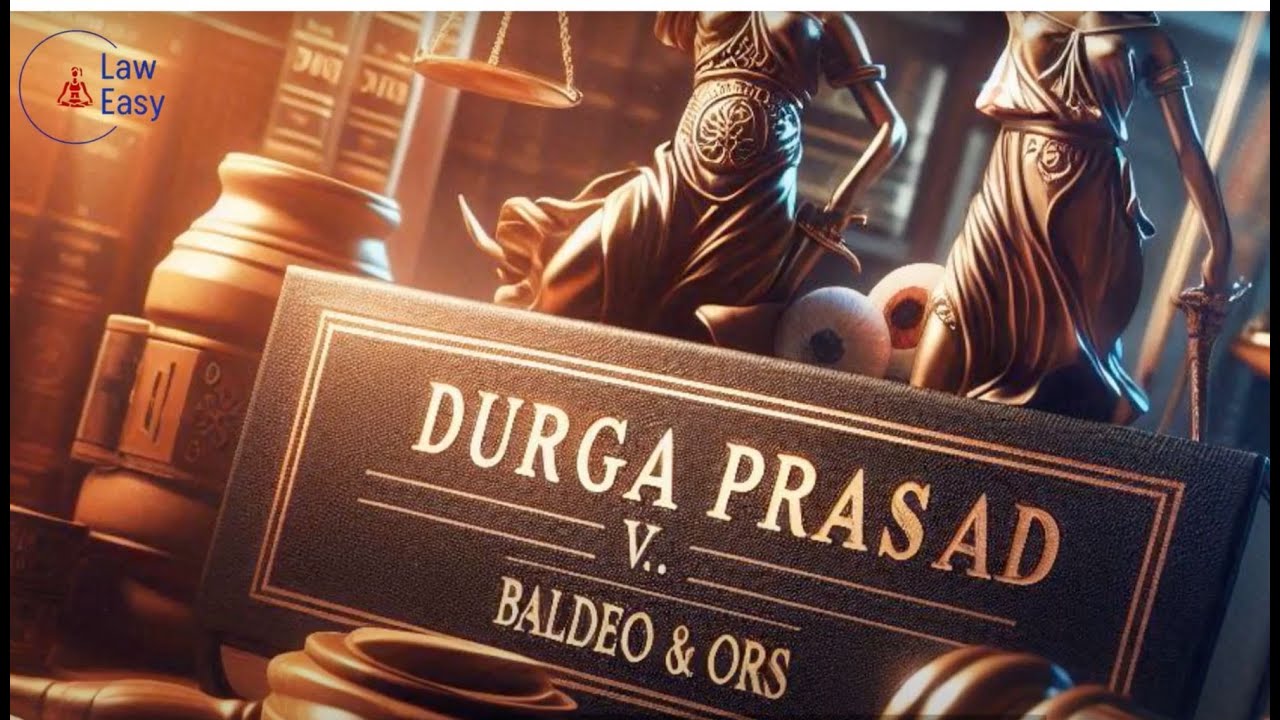 Durga Prasad v. Baldeo (1881) | Key Case on Consideration in Contract Law