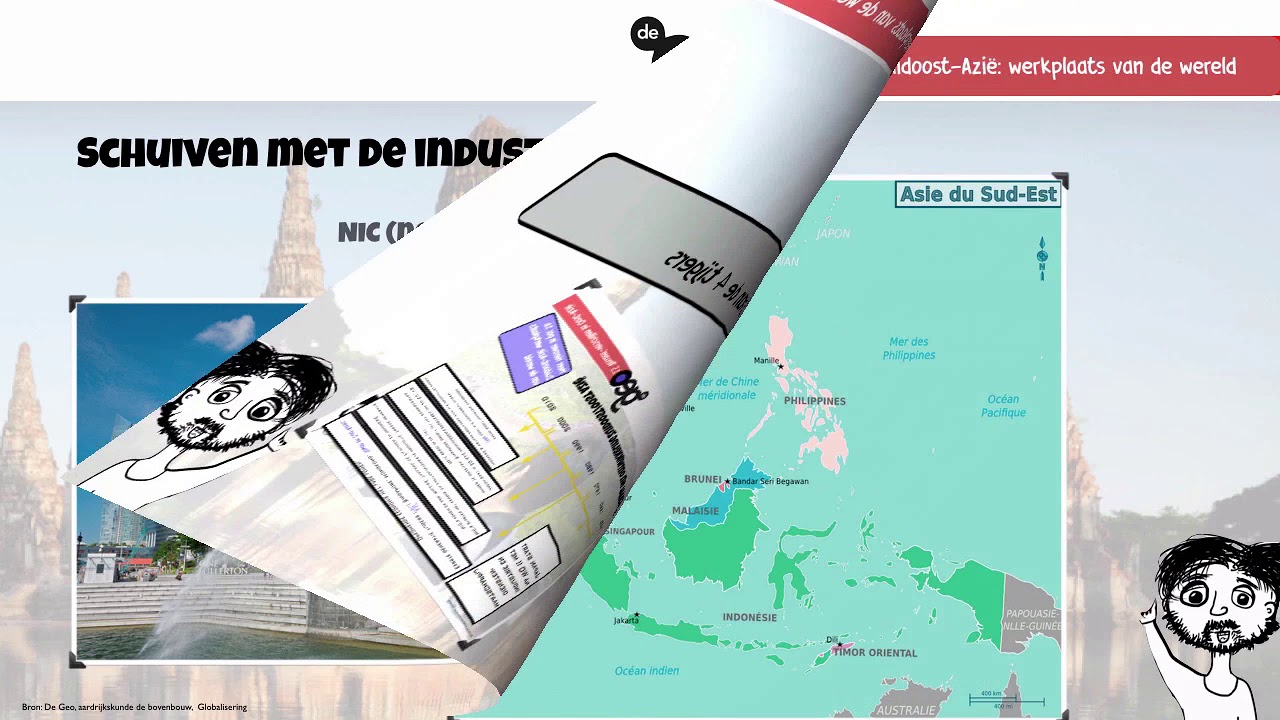 De Geo bovenbouw vwo (5e editie) Globalisering, §1.6 Zuidoost-azië: werkplaats van de wereld