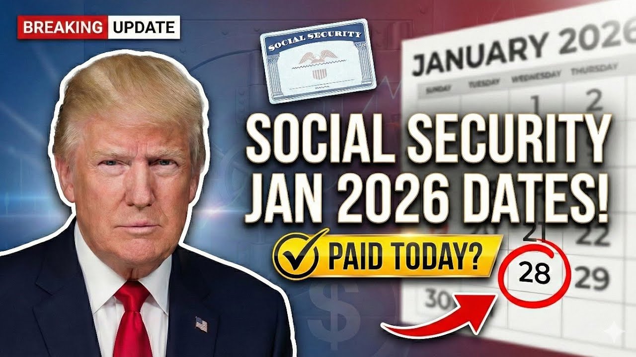 Paid Today? Social Security January 28 Deposit Schedule & Who Qualifies (2026)