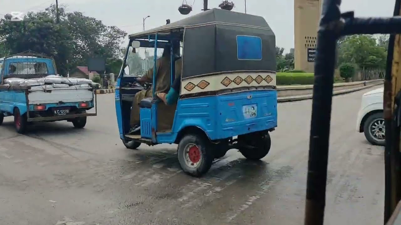 Karachi streets after rain
