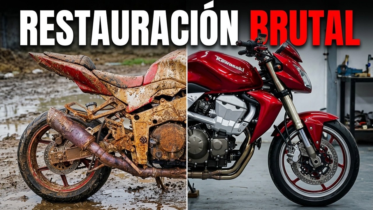 La Restauración MÁS BRUTAL de una Kawasaki… ¡El Final es Increíble!