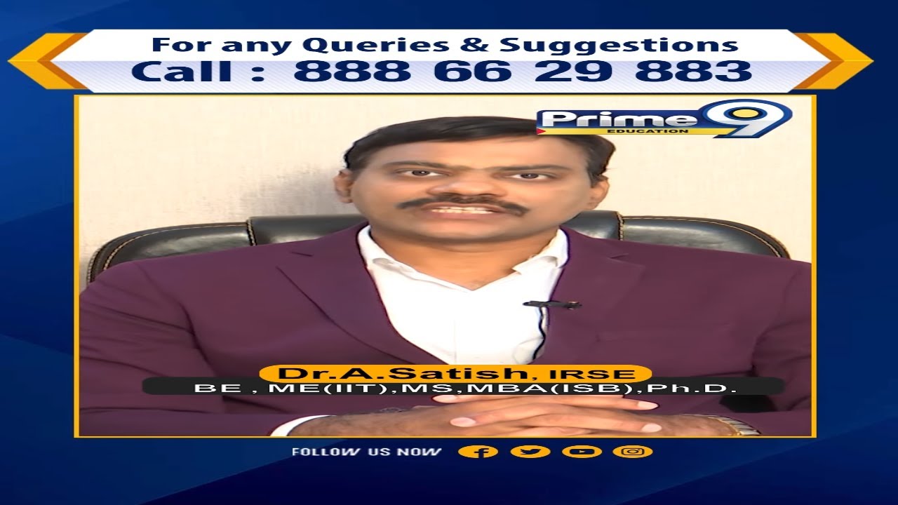 How to Crack Gate Exam! | Dr Satish Irse | Prime9 Education