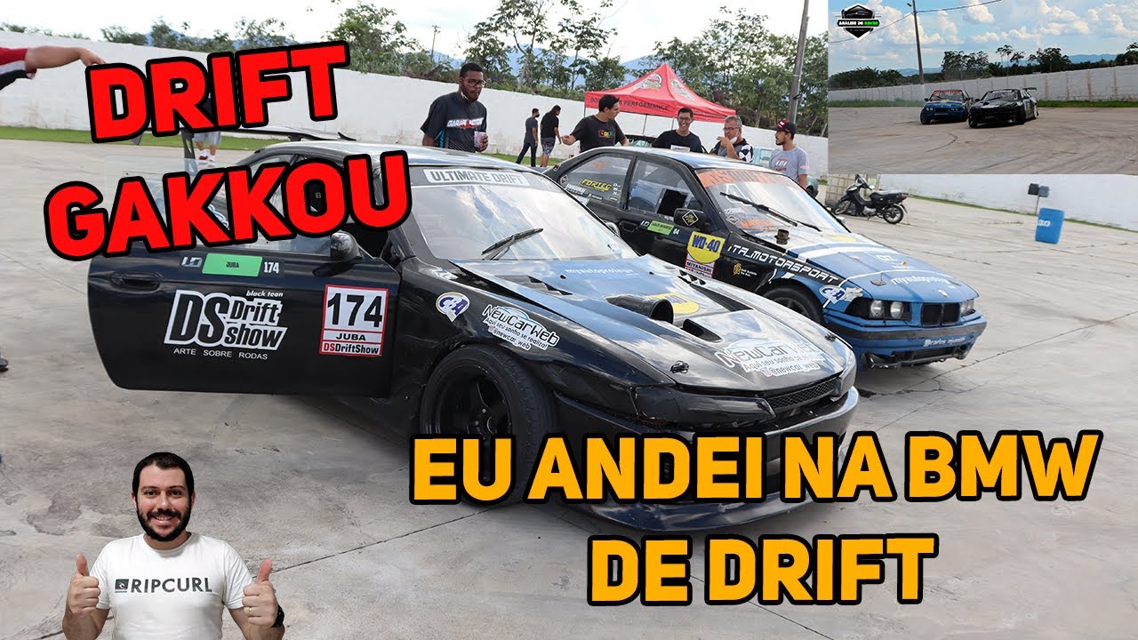ANDEI NO CARRO DE DRIFT DO CARLOS MIYANISHI E JUBA NISHIMURA