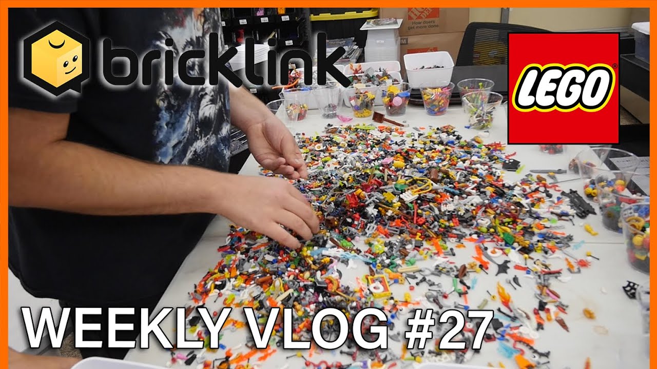 4 WEEKS OF WORK and OUR BLACK FRIDAY SALE STARTS NOW!!!| Weekly LEGO Selling Vlog #27