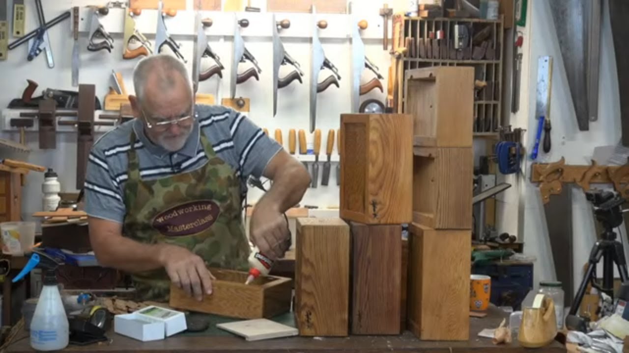 Australian Native Bee Boxes. Finishing them off.