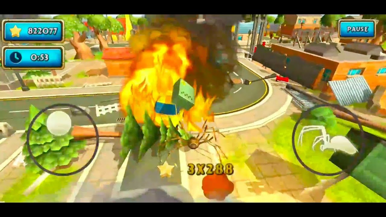 Spider Simulator: Amazing City #12 (Xenesthis) - Android/iOS Gameplay