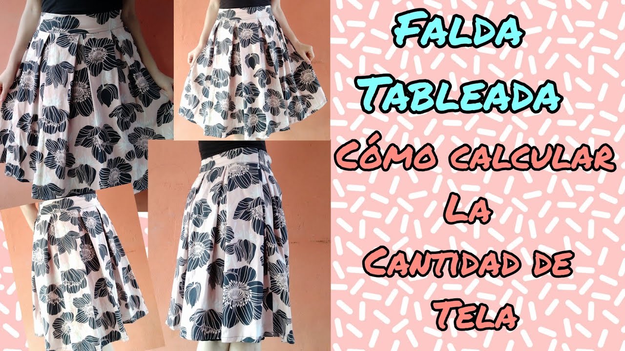 Cómo Hacer Una Falda Tableada Paso a Paso