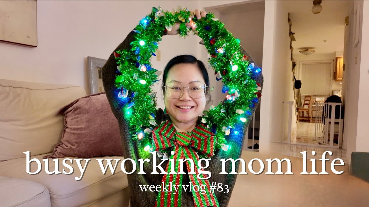 Busy Mom Life Week Before the Holidays