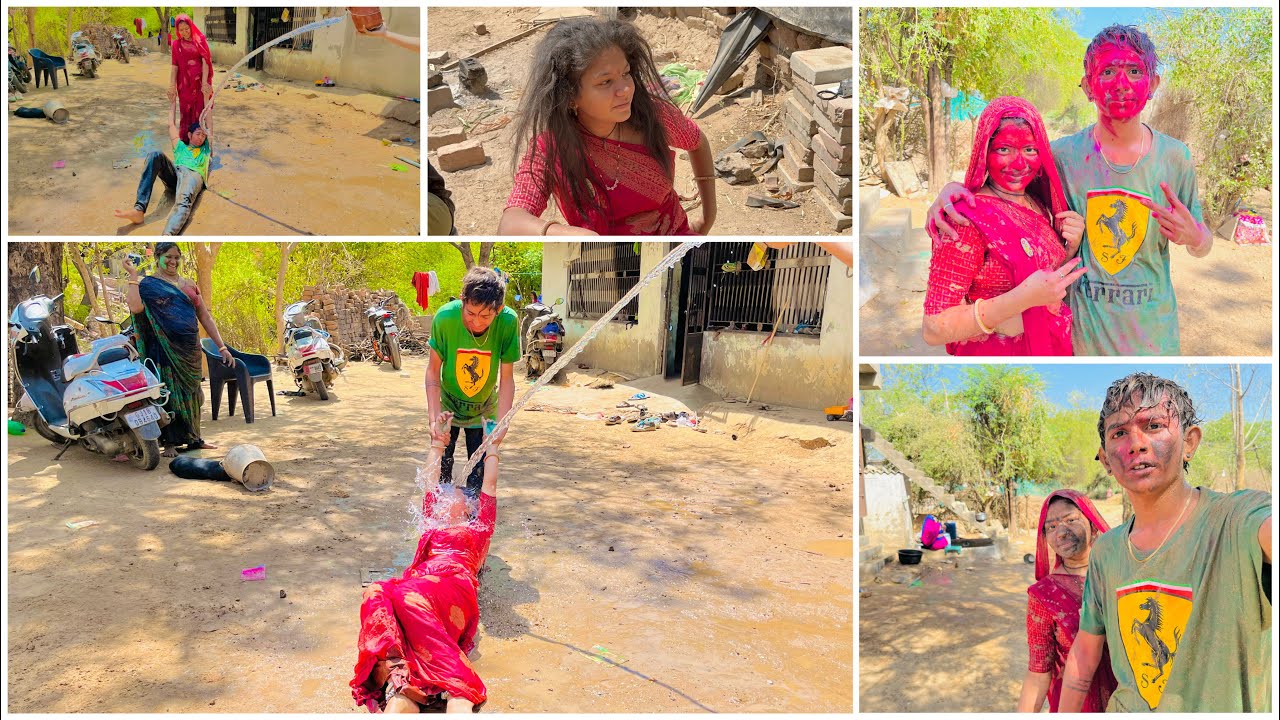 2022 में कीचड़ से खेली होली | Village special Holi | Sehwagriddhivlog
