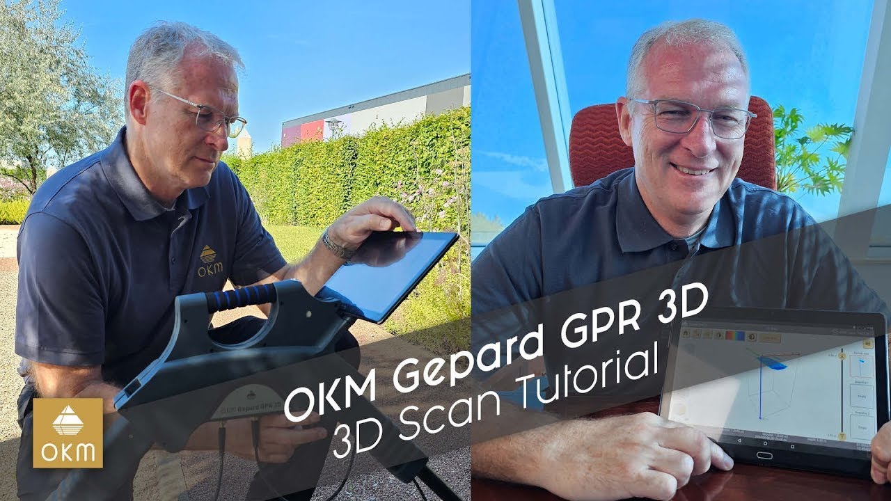 OKM Gepard GPR 3D Scan Tuturial |  How to Detect Buried Objects