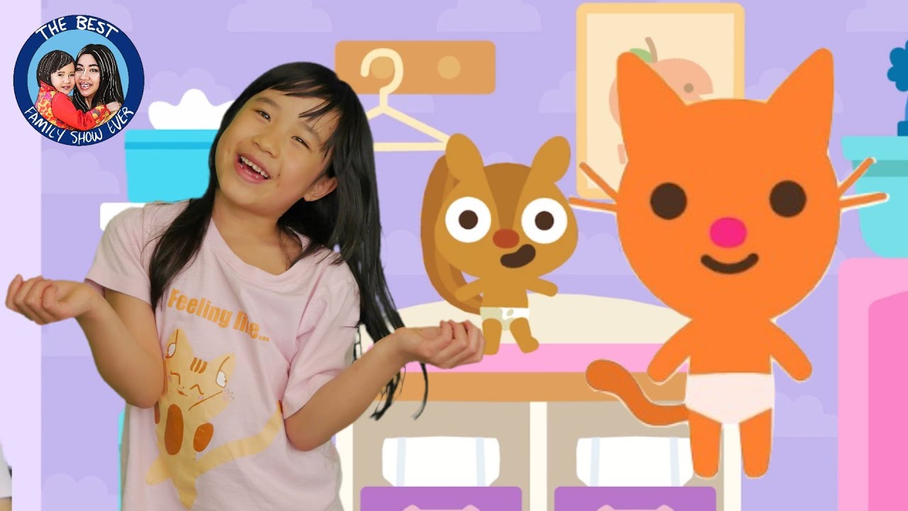Sago Mini School Babies gameplay with Ella and Mommy