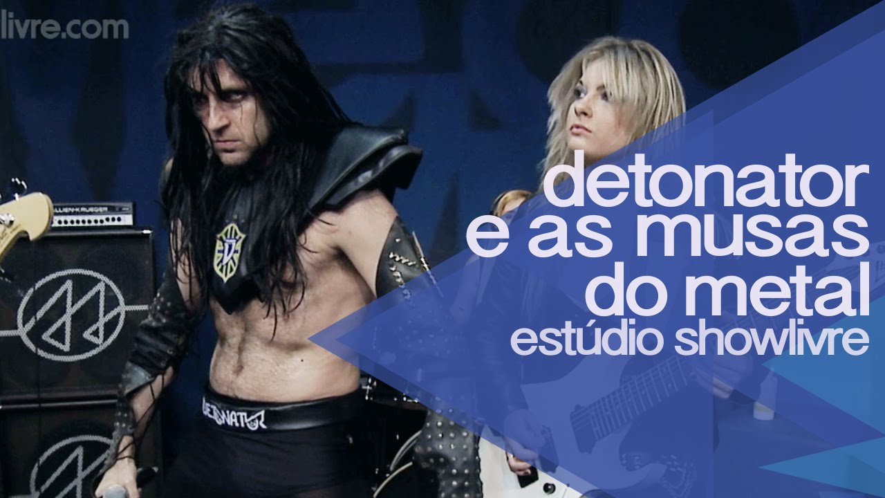 Detonator e As Musas do Metal - Saci (Ao Vivo no Estúdio Showlivre 2014)