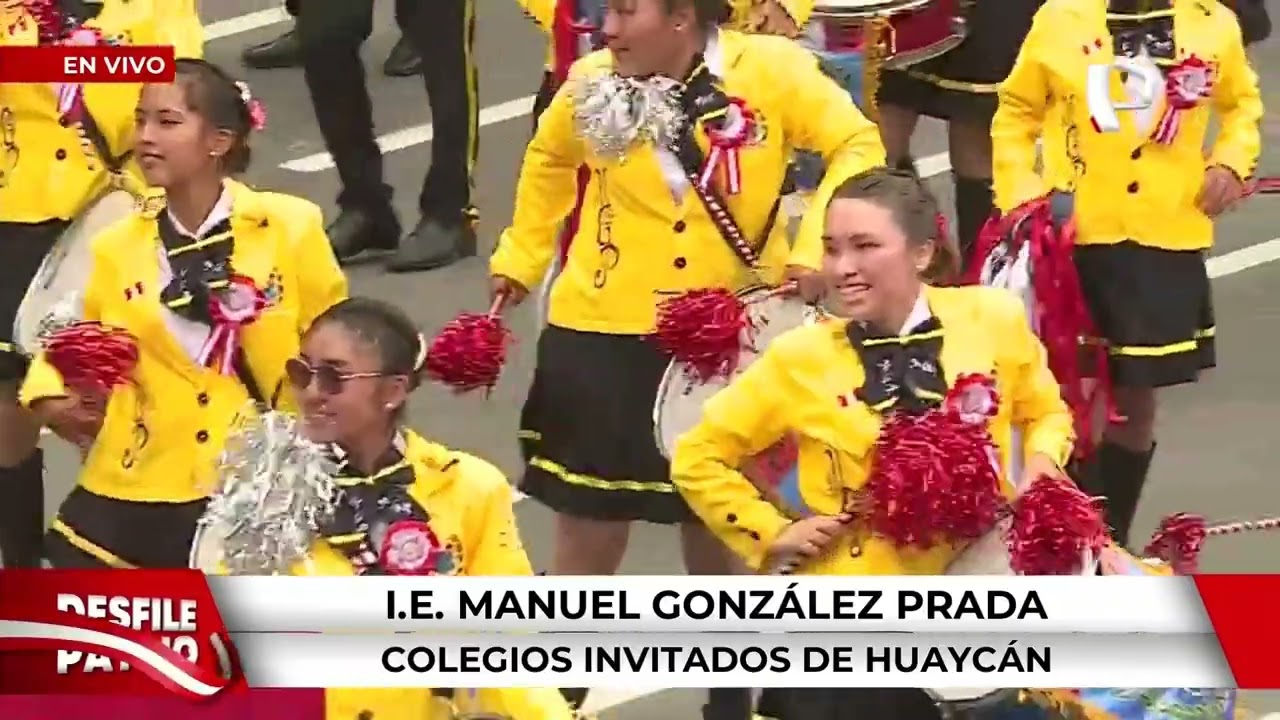 ¡Brillaron en la Parada Militar!: Así fue la presentación de los colegios invitados de Huaycán