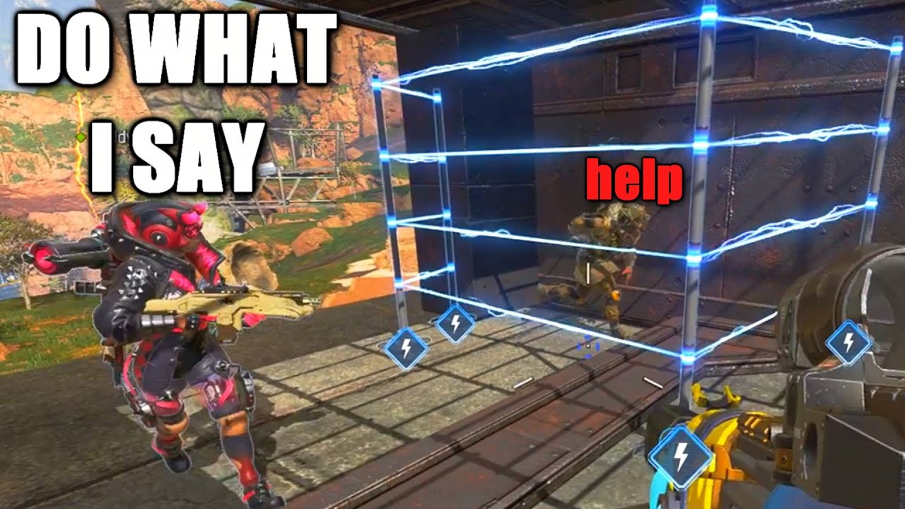 Forcing Enemy Players to OBEY in Apex Legends