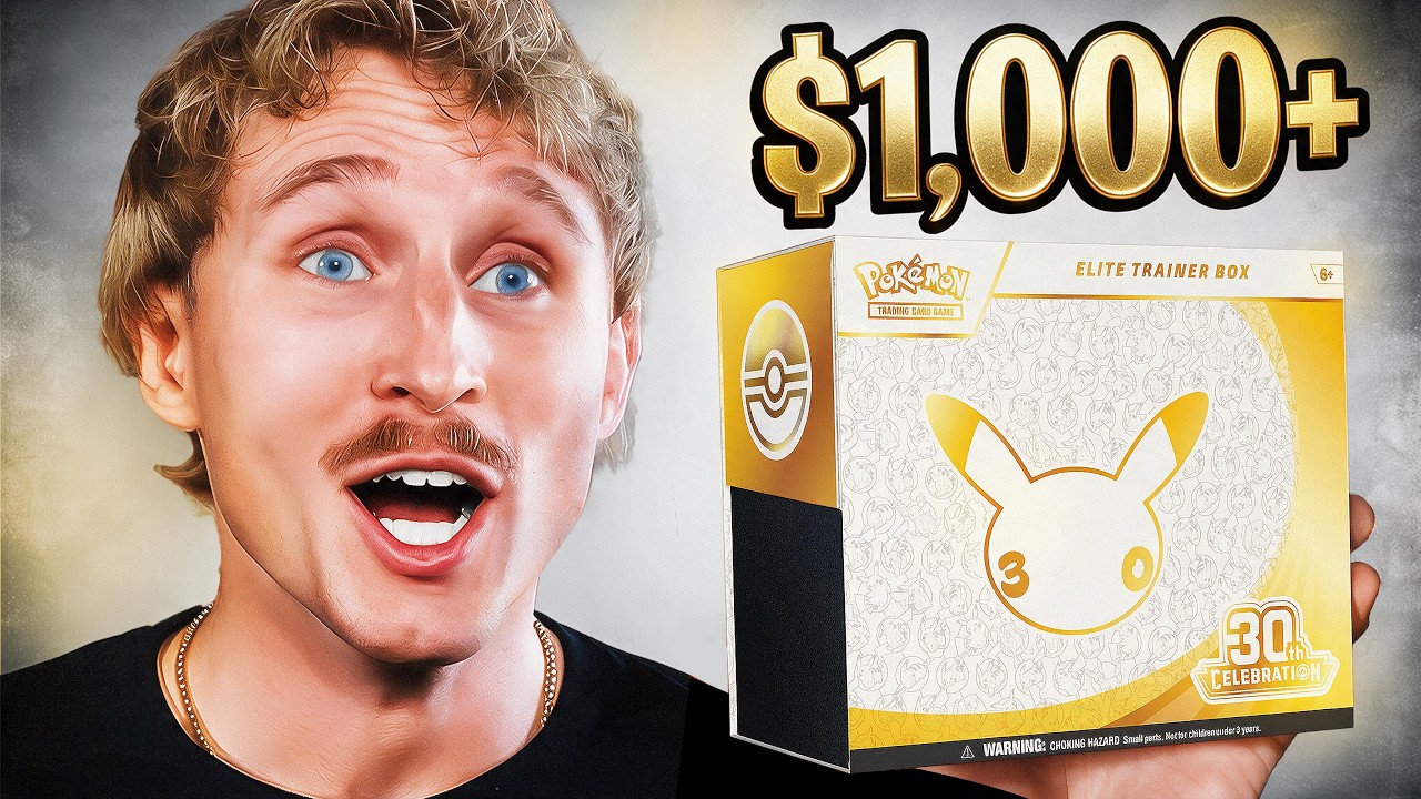 НОВЫЙ набор Pok&eacute;mon к 30-летию ПРОСТО НЕВЕРОЯТНЫЙ!