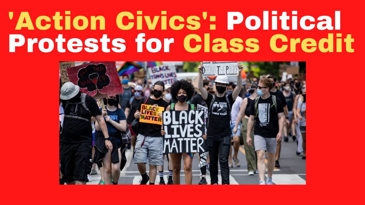 'Action Civics': Political Protests for Class Credit