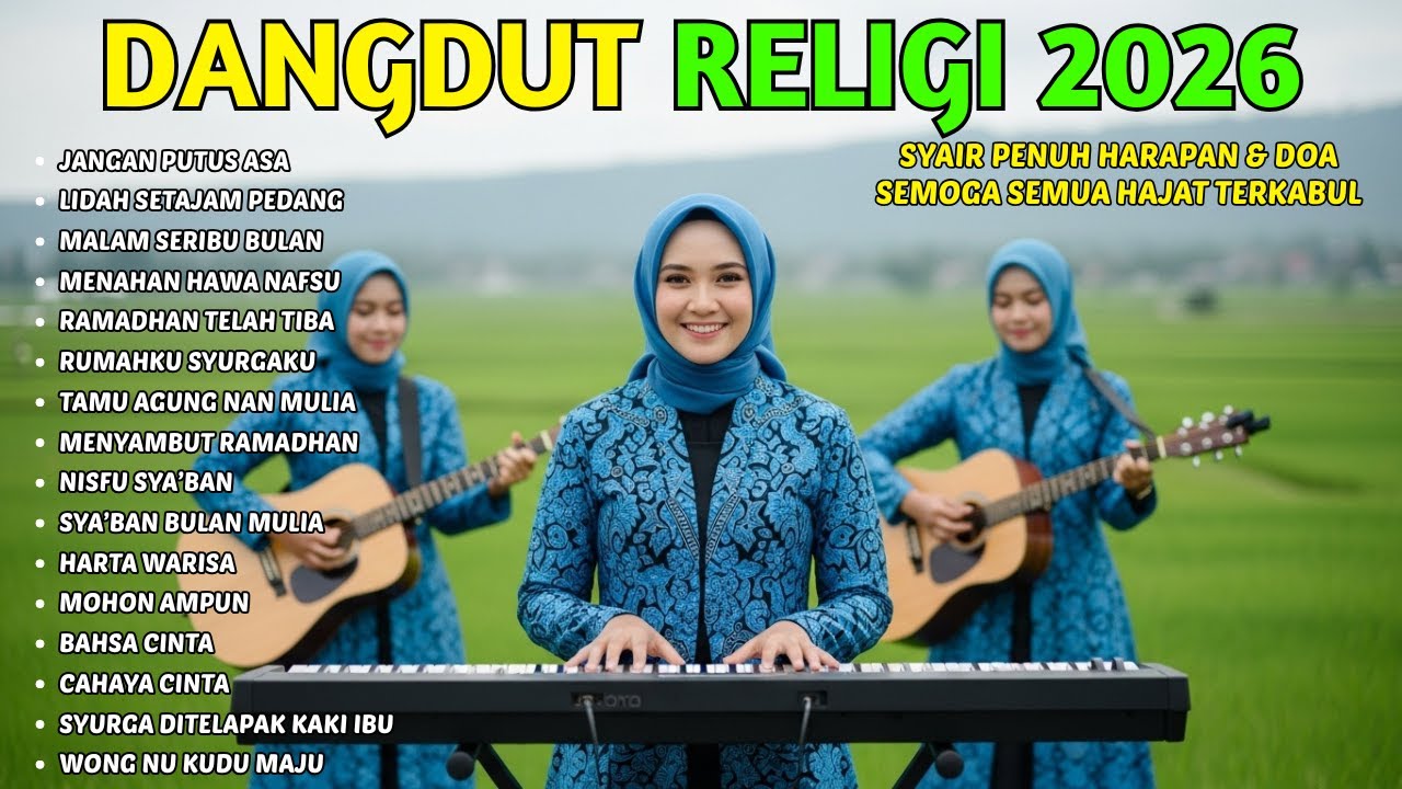 DANGDUT RELIGI TERBARU 2026 - DANGDUT GAMBUS ENAK DIDENGAR - JANGAN PUTUS ASA