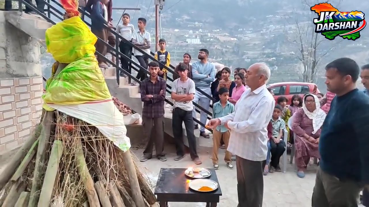 Doda, J&K: Shubh Holika Dhahan Karykram at Keshav Nagar, Doda.