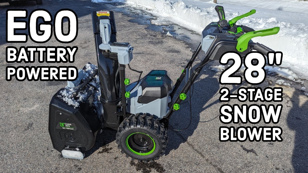 Снегоочиститель EGO POWER+ 28 дюймов, 2 ступени, SNT2807
